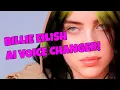 How to sound like Billie Eilish using AI voice changer