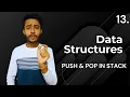 Push Pop Stack Algorithms Explained Hindi -IPU
