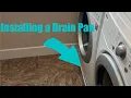 Installing a Drain Pan