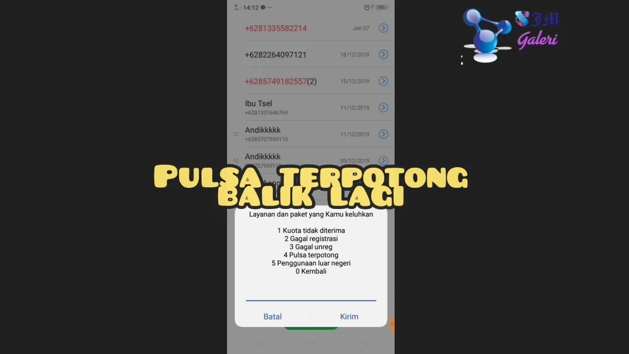 Cek Pulsa-Cara Mengecek Pulsa - Cara Cek History Pemakaian Pulsa Simpati || Telkomsel #seputargadget. 