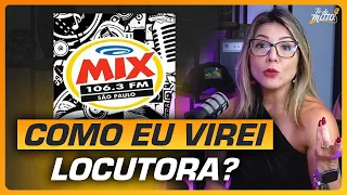 Juliana Molino e sua inspiração para se tornar locutora de rádio!