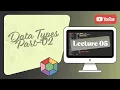 Data Types 02 Java Programming