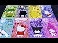 Download Lagu Kuromi, Melody 💜 Decorating Sticker Book With Hello Kitty, Kurami, Melody  | ASMR DIY Paper