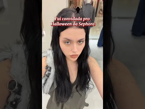 Adivinhe minha fantasia pro Halloween da Sephora🎃🖤