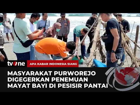 Polisi Olah TKP & Selidiki Penemuan Jasad Bayi di Purworejo