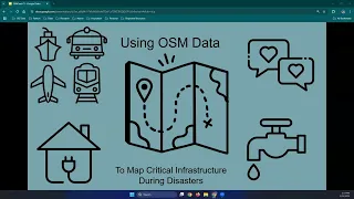Using OpenStreetMap data to Map Critical Infrastructure During Disasters - Rachel Stevenson