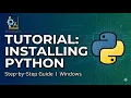 Python Installation on Windows A Step by Step Beginner Guide