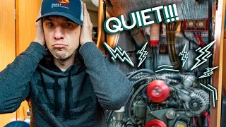 How we made our Sailboat’s Engine 50% quieter  –  [Ryan’s Tech Corner]