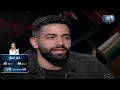 بكاء عمرو جابر اثناء حديثه عن وفاة جده وجدته