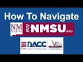 How to navigate myNMSU