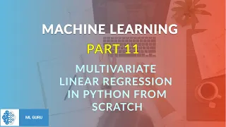Implementing Multivariate Linear Regression from scratch in python