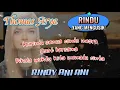 Download Lagu RINDU YANG MENGUSIK slow rock terbaru lirik lagu THOMAS ARYA cover lagu by Rindy Ani Ani