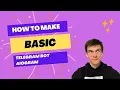 Aiogram Basics Build Your First Telegram Bot with Python