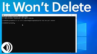 How to Delete The system cannot find the file specified Error