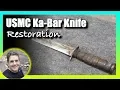 USMC Ka-Bar Knife Restoration