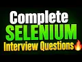 Selenium Automation Testing Real Interview Questions and Answers