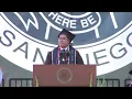 UC San Diego 2022 Commencement Student Keynote Speaker