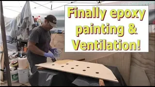 Building my steel sailing yacht Ep.29 FINALLY painting timber!