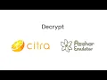 Decrypting roms for use on Azahar and Citra