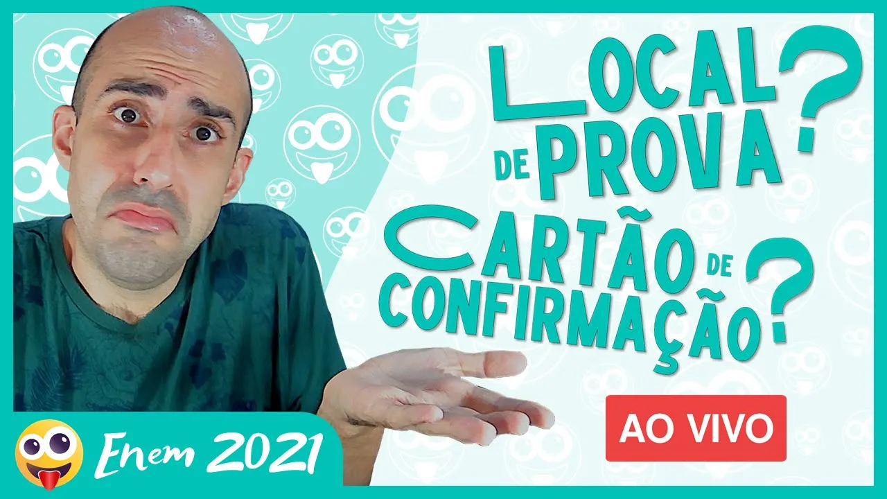 [ENEM 2021] Qual é o meu local de prova? Cadê meu cartão de confirmação? ▷Tirando dúvidas