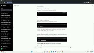 install a python package from github