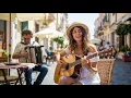 Download Lagu Italian \u0026 French Relaxing Instrumental Music with Panoramic Views of Rome \u0026 Paris |1 Hour Scenic Mix