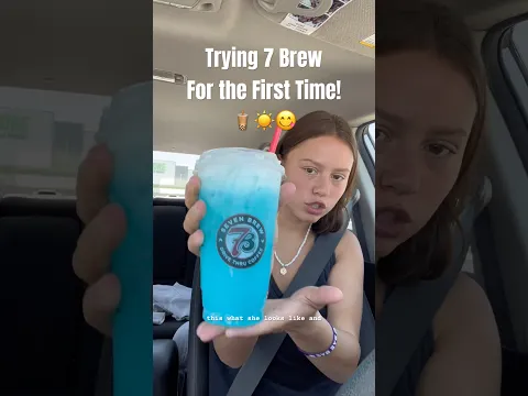 ⁠Let’s try @7BrewCoffee 🧋#7brew #viraldrink #coffeelover #testingviralfood #dayadaily #summerdrink