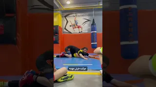 بفرست برا کسایی که بهشون بارانداز زدی آموزش دفاع بارانداز توسط استاد فتحی Wrestling Sports کشتی 