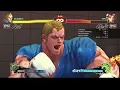 USF4 Abel with many one frame links variety combo for combocontest 13