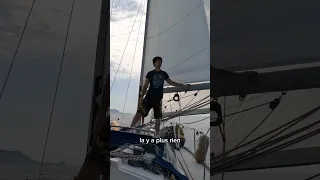 En voilier, tout dépend DU VENT ! 🌬🤣