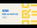 How to Edit an Activity Quiz Edpuzzle Tutorial