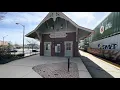 Taking a Tour at the West Chicago Union Pacific West Metra Station