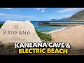 Lagu Kaneana Cave | Swimming to the Pipes at Electric Beach | Oahu