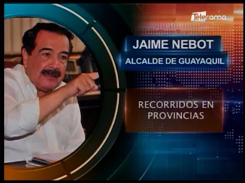 Alcalde Nebot continúa recorridos en provincias del país