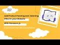 Awesome Website Plugin Tutorial 1 Panzoom js-Create your own website product panning zoom effect