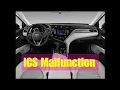 ICS Malfunction Visit Your Dealer - 2018 Toyota Camry