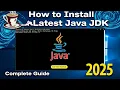 How to Download and install JAVA JDK on Windows 8 11 Complete Guide Step by Step