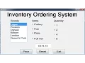 How to Create an Inventory Ordering System in Visual Basic Net