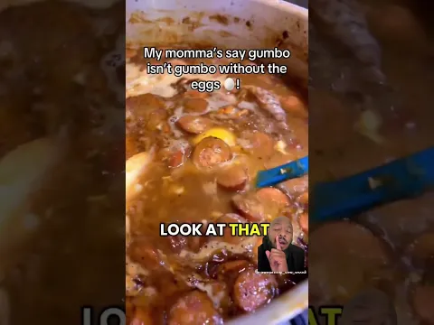 Eggs in gumbo