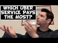 Which Uber Service Pays the MOST UberX vs UberXL vs Uber Black vs Uber Lux
