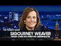 Sigourney Weaver Spent Over 6 Minutes Underwater for Avatar The Way of Water The Tonight Show