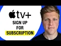 How to Sign Up for Apple TV Subscription