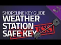 Weather Station Safe Key - Key Guide