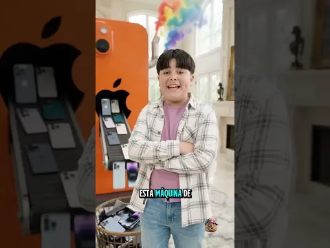 ¡La Máquina de iPhones Mágica! #trending #shorts #viralvideo