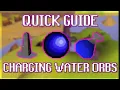 Quick Guide to Charging Water Orbs in OSRS