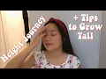 MY HEIGHT JOURNEY TIPS ON HOW TO GROW TALL