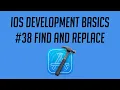 iOS Development Find and Replace