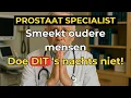 Lagu PROSTAATSPECIALIST WAARSCHUWT OUDERE VOLWASSENEN: deze gewoonte vergroot je prostaat!