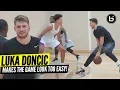 Luka Doncic Shows Off SMOOTH Game At Pro Open Run! Monta Ellis Still a MAJOR BUCKET!!