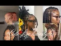 Baddie loc hairstyles